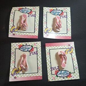 "Happy Joes" flip-flop shaped pin manufactured by Character Collectibles